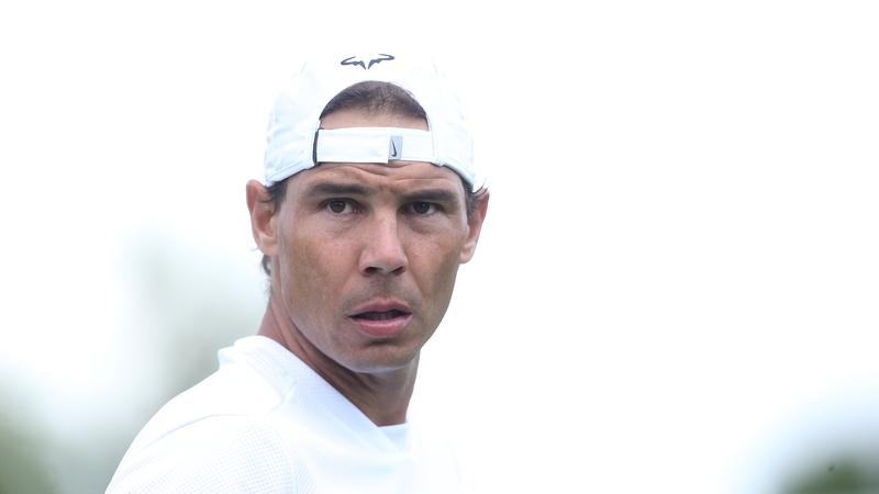 Nadal has been preparing at the All England Lawn Tennis and Croquet Club