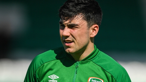 Kerrigan is a member of Ireland's U21 squad - he scored against Montenegro this month