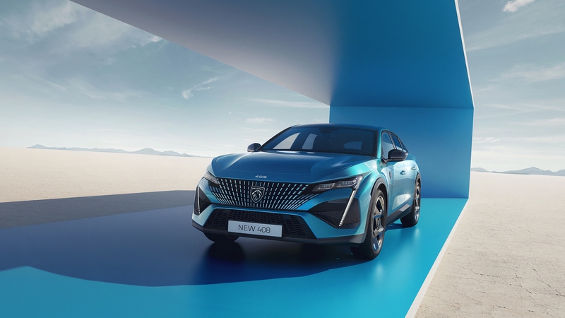 Peugeot's 408 fastback will arrive early next year.