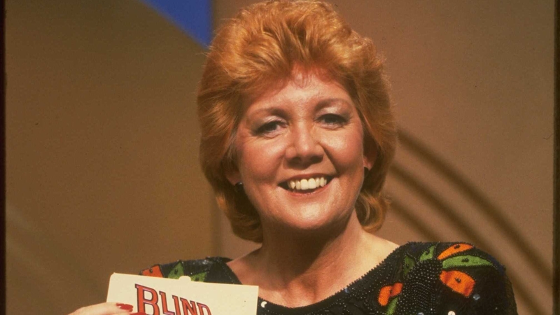 Cilla Black on the set of Blind Date, circa 1986