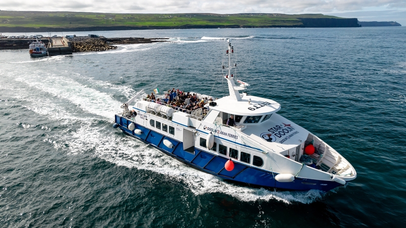 The 200-passenger Star of Doolin ferry is part of the deal