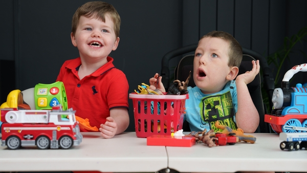 Seán and Luke Ryan both have Spinal Muscular Atrophy