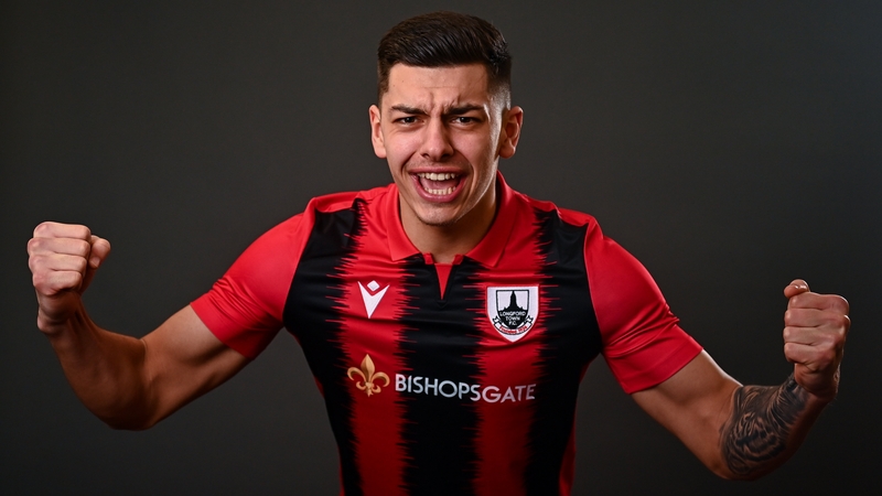 Cristian Magerusan bagged both of Longford's goals