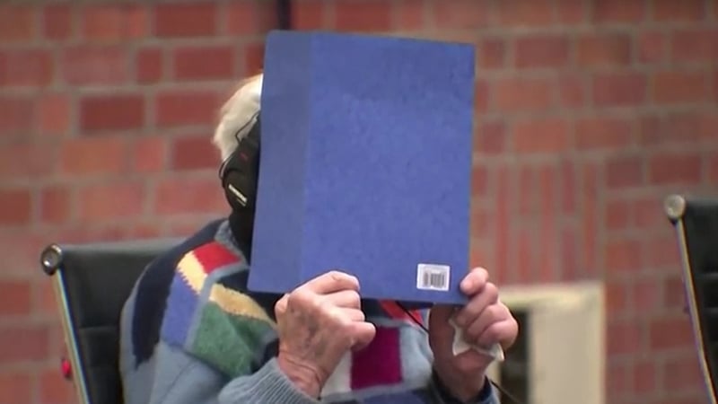 Josef Schuetz pictured during his trial in November 2021