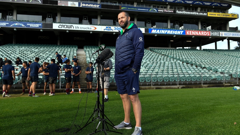 Farrell has named five uncapped players in tomorrow's starting XV