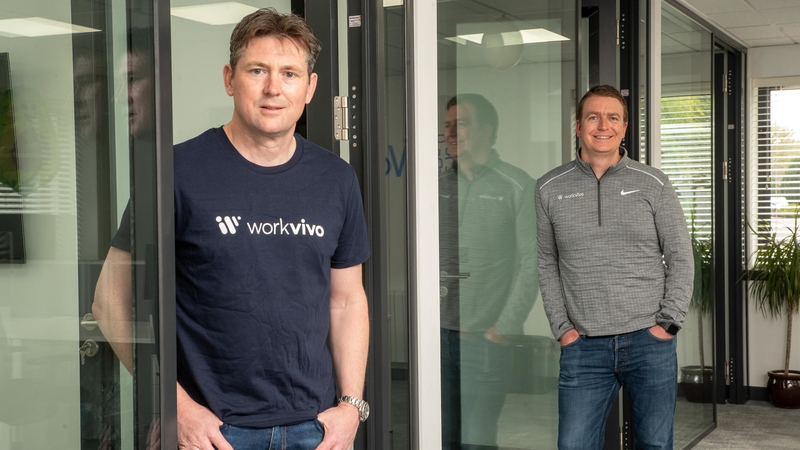 Workvivo founders John Goulding and Joe Lennon