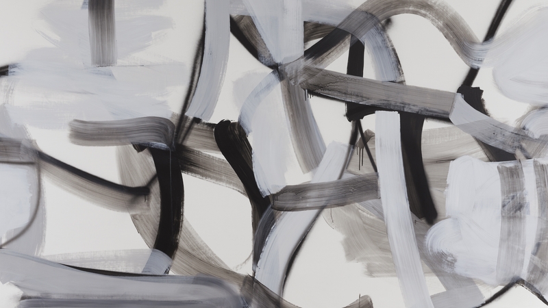 A detail from S P E L L by Liliane Tomasko