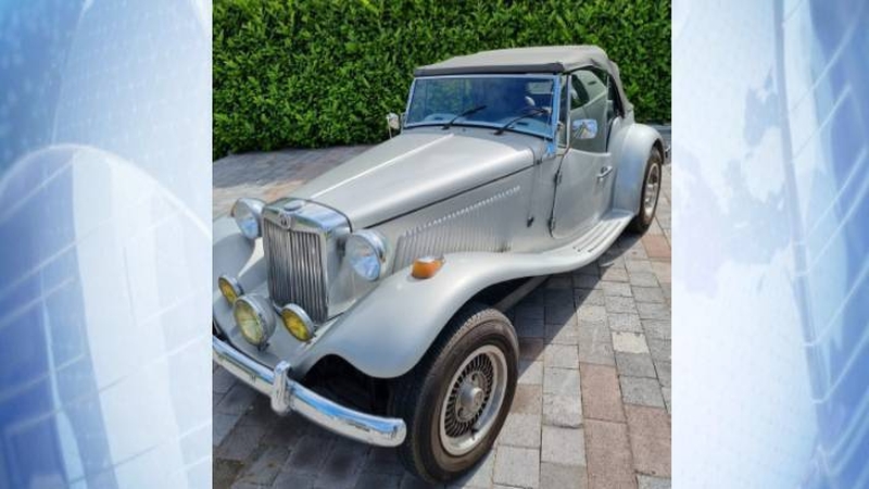 Two classic cars were seized during today's searches