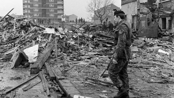 The attack on McGurk's Bar killed 15 people in Belfast (File image)