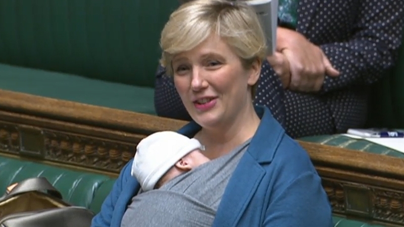 Report was ordered after Stella Creasy brought her baby son with her to the House of Commons