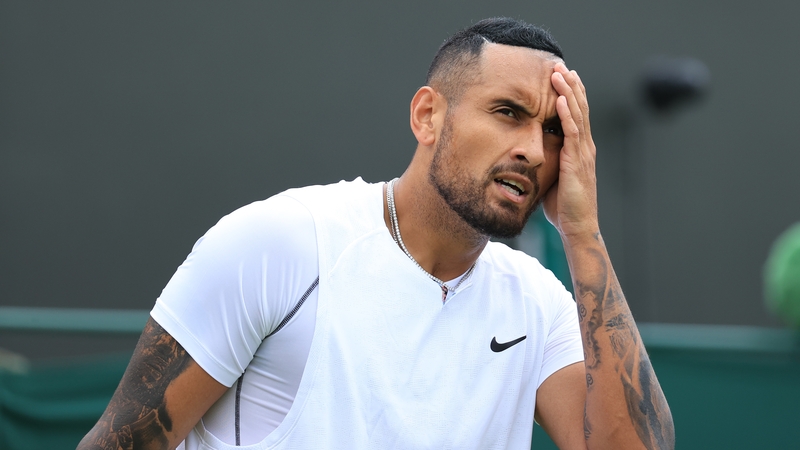 Kyrgios was not present in court