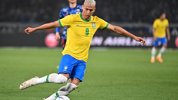 Richarlison has scored 14 goals for Brazil in 34 appearances
