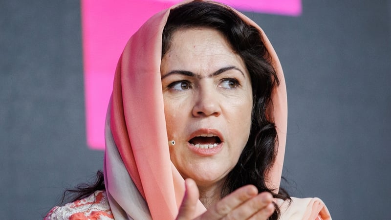 Fawzia Koofi described how painful it was 'to advocate for our basic rights, the right to be visible, the right to not be erased'