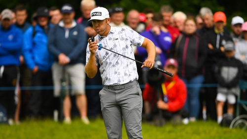 Seamus Power is well in the hunt at Mount Juliet