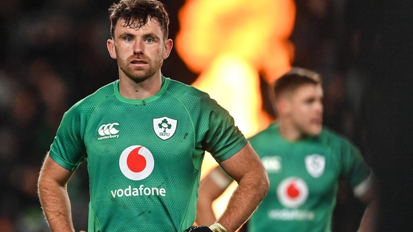 Hugo Keenan put Keith Earls over for the opening try