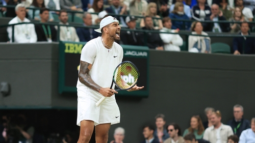 Nick Kyrgios will face Brandon Nakashima of the United States in the next round