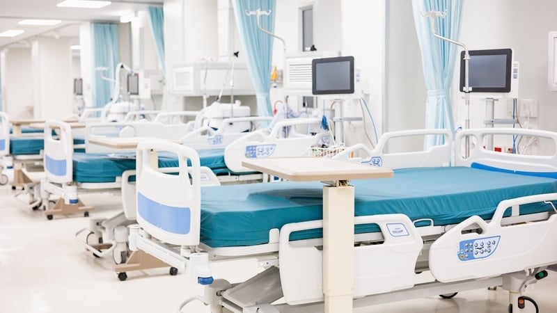 The HSE says it plans to deliver 297 acute hospital beds and 12 more critical care beds this year