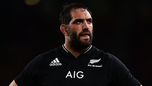 Sam Whitelock reported a delayed onset of concussion after New Zealand's win against Ireland