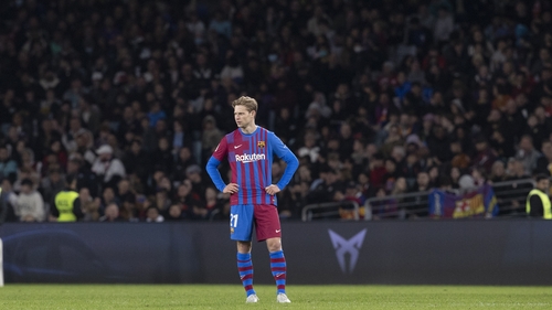 Frenkie de Jong moved to the Nou Camp in 2019 on a five-year contract
