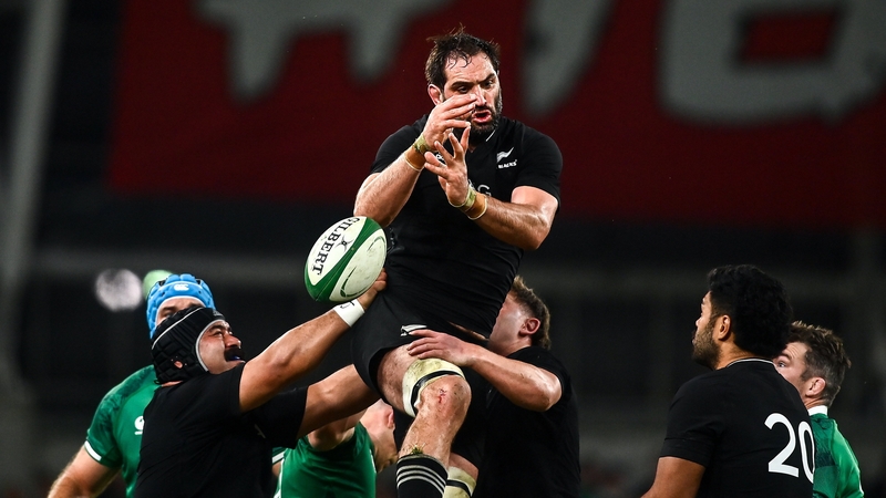 Whitelock is New Zealand's established lineout caller