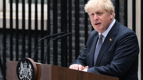 Boris Johnson did not have a consistent line of policy on Northern Ireland, according to Bertie Ahern