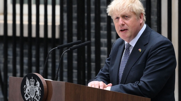 Boris Johnson did not have a consistent line of policy on Northern Ireland, according to Bertie Ahern