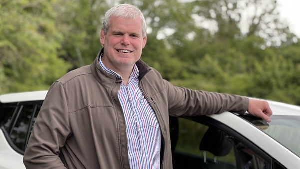 As part of the driving challenge, Peter Bracken will visit every rugby club on the island of Ireland