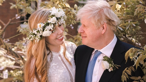 The Johnsons married last year in a low-key, secret ceremony at Westminster Cathedral