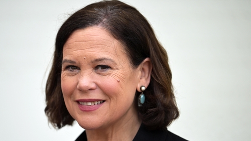 Sinn Féin leader Mary Lou McDonald