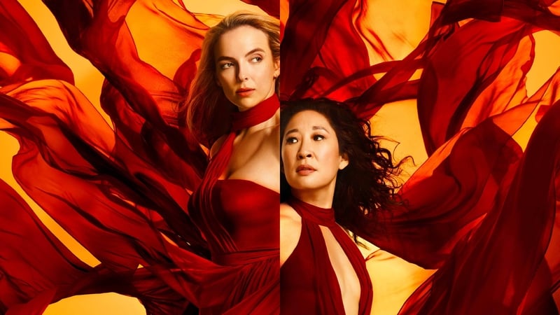 Jodie Comer and Sandra Oh, absolutely slaying in Killing Eve