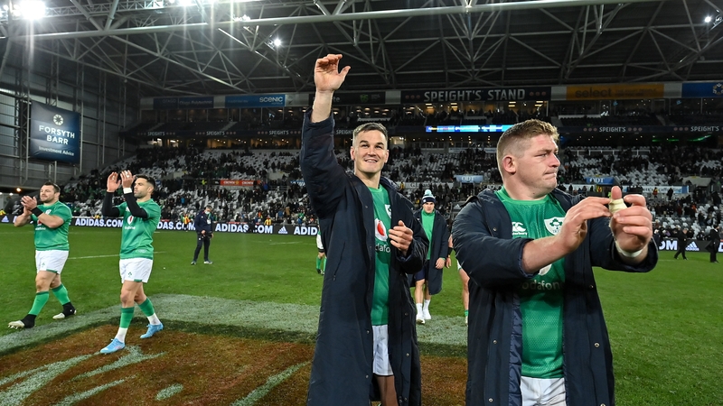 Johnny Sexton is eyeing up a series win in New Zealand