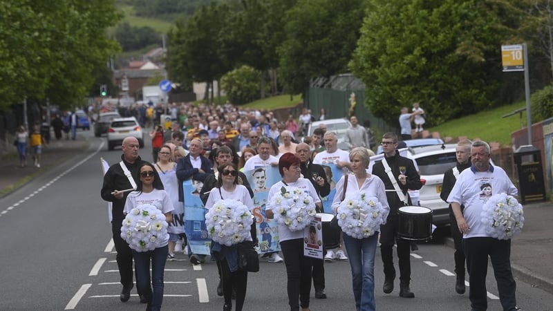 Five Catholic people were shot dead by the British Army in west Belfast on 9 July 1972