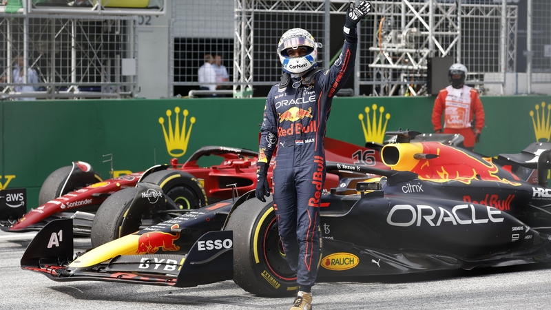 Max Verstappen after the Sprint