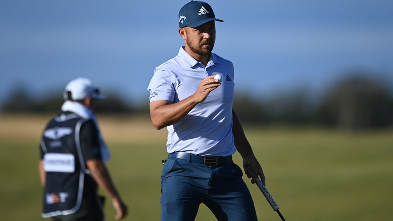 Xander Schauffele leads by three shots heading into Sunday's final round