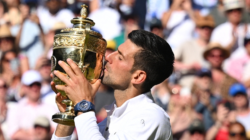Novak Djokovic has now won seven of the last 11 titles