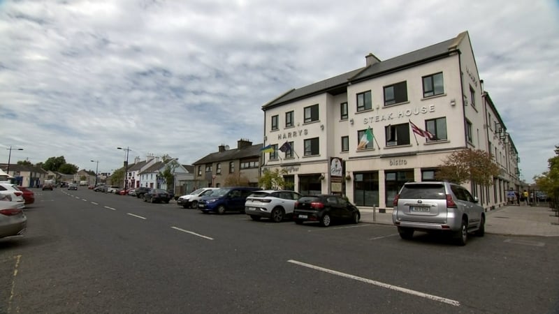 The asylum seekers were moved from Dublin to Harry's of Kinnegad (above)