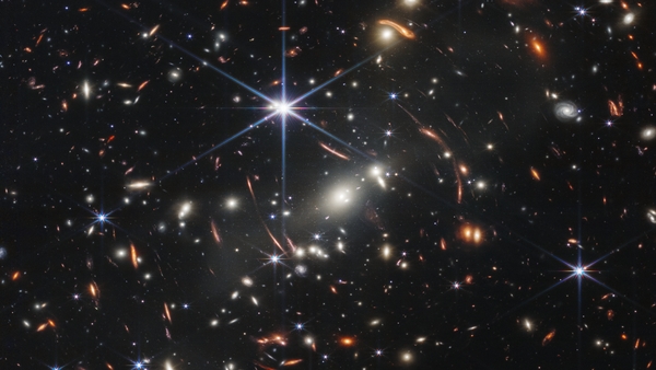 The high resolution image shows light captured from galaxies that are more than 13 billion years old