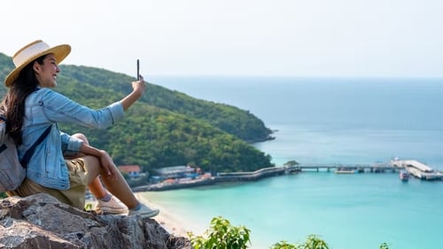 Negative Covid test just out of frame. Photo: CandyRetriever/ Shutterstock