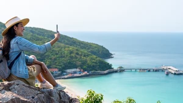 Negative Covid test just out of frame. Photo: CandyRetriever/ Shutterstock