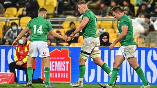 Jordan Larmour, Gavin Coombes and Niall Scannell all impressed