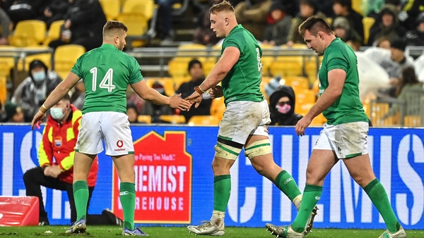 Jordan Larmour, Gavin Coombes and Niall Scannell all impressed