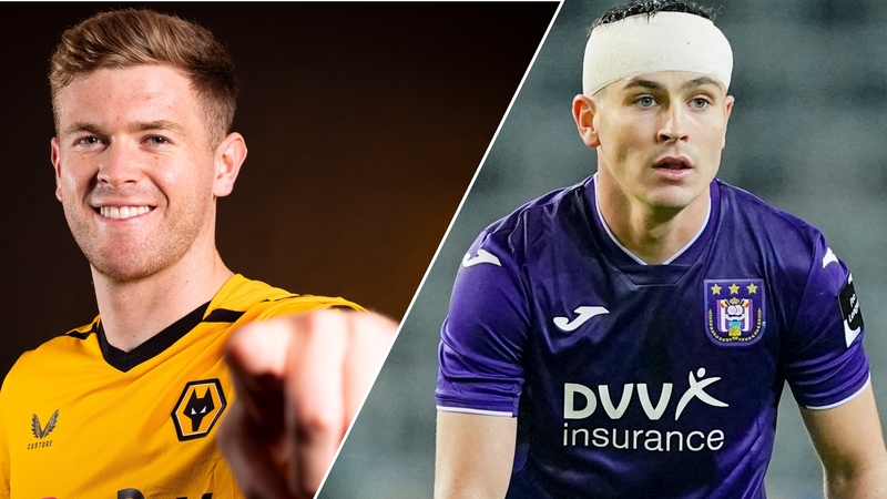 Nathan Collins (L) and Josh Cullen