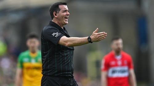 Referee Sean Hurson