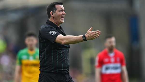 Referee Sean Hurson