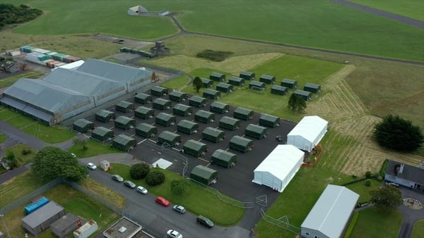The Gormanston site has capacity for around 350 people (Pic: GIS)