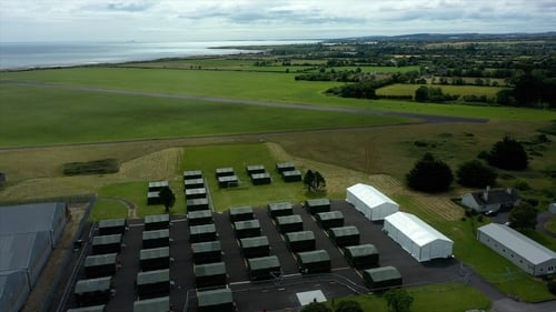 One Ukrainian family spent almost six weeks at the Gormanston Camp, which has now closed