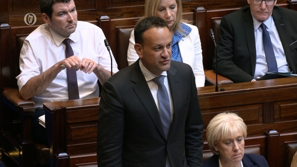Leo Varadkar was speaking in the Dáil