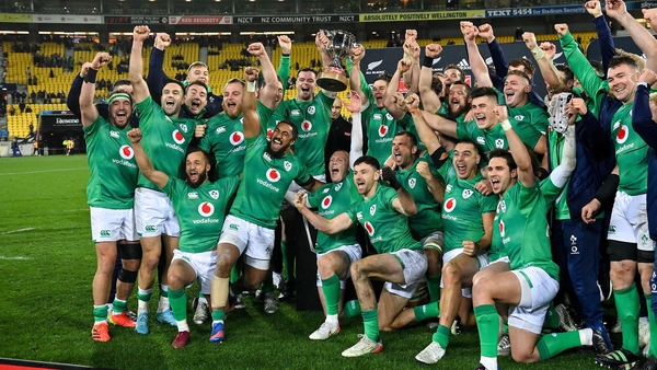 'Our maul was outstanding, our composure was outstanding, our defence at times was outstanding' Farrell