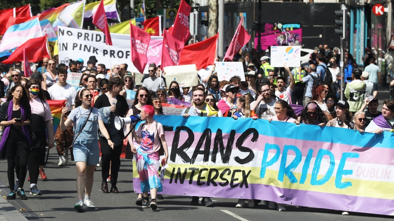 The demonstration was described as an opportunity to protest but also a celebration of victories (Images: RollingNews.ie)