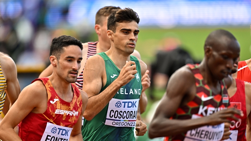 Andrew Coscoran secured his place in the semi-final with a season's best time